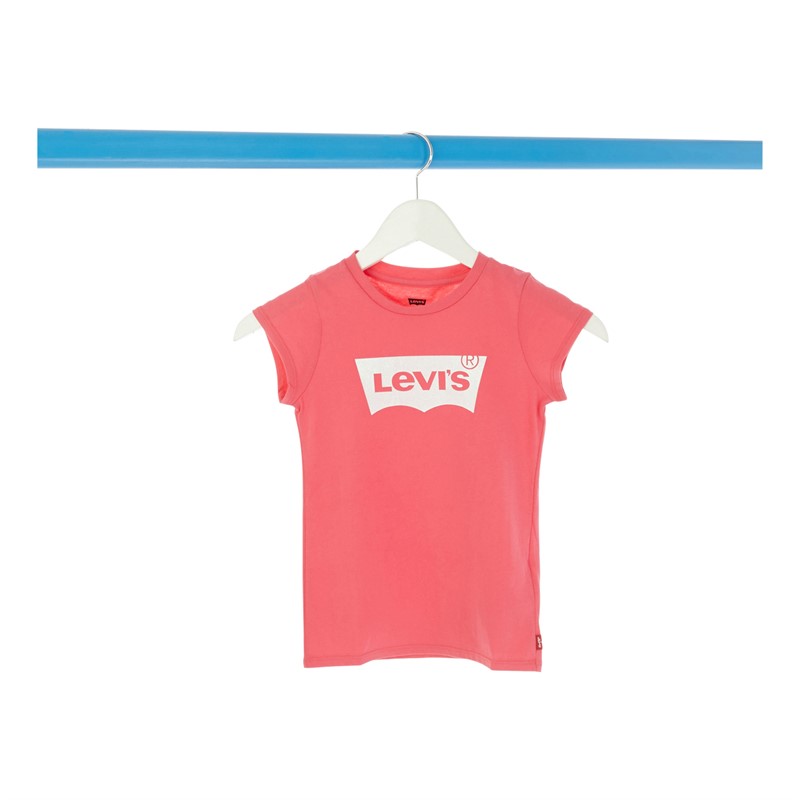 Levi's Dziewczęce Batwing T-shirty Różowy