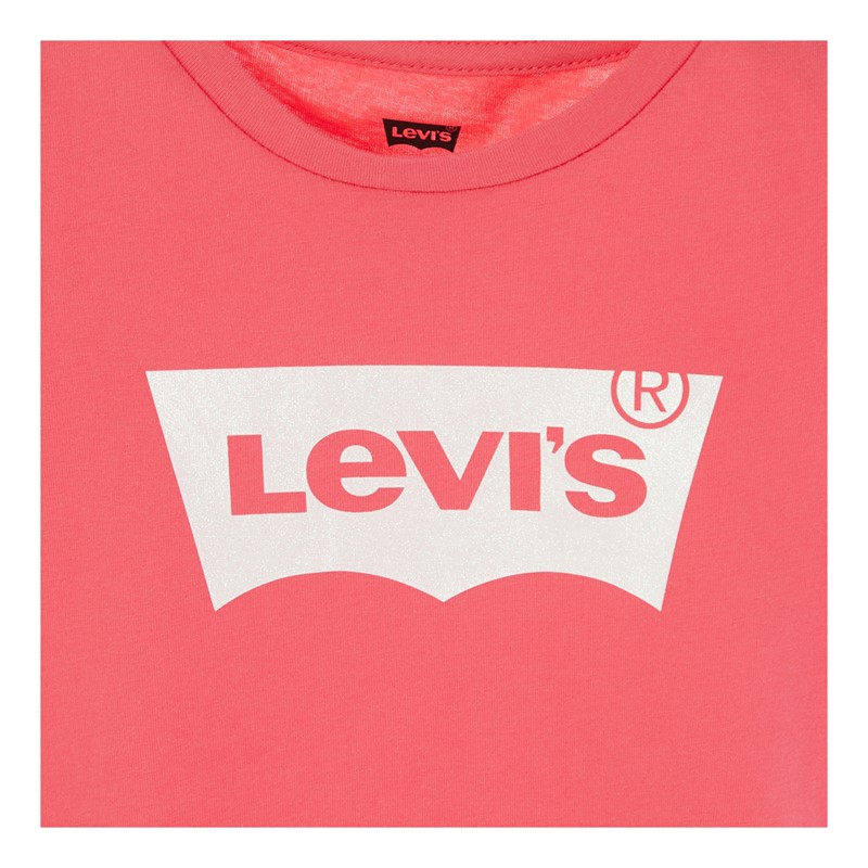 Levi's Dziewczęce Batwing T-shirty Różowy