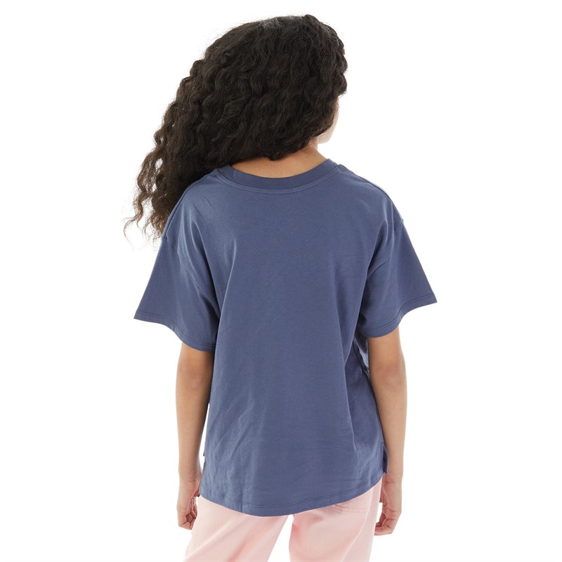 Levi's T-shirt surdimensionné Fille Cœur Bleu Royal