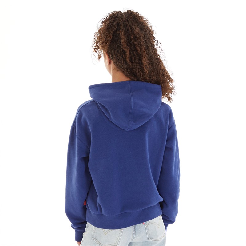 Levi's Mädchen Meet And Greet Pullover Hoodie Blau