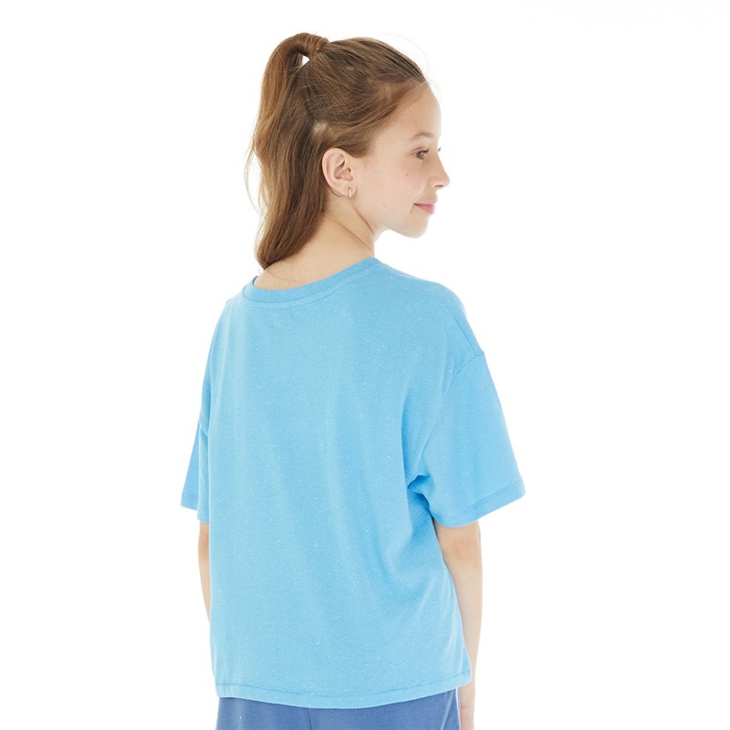 Levi's Girls Short Sleeve High Rise T-Shirt Bonnie Blue