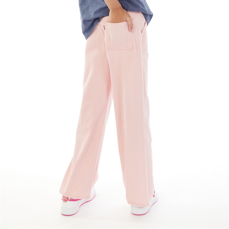 Levi's Pantalon large à jambes larges Fille rose quartz