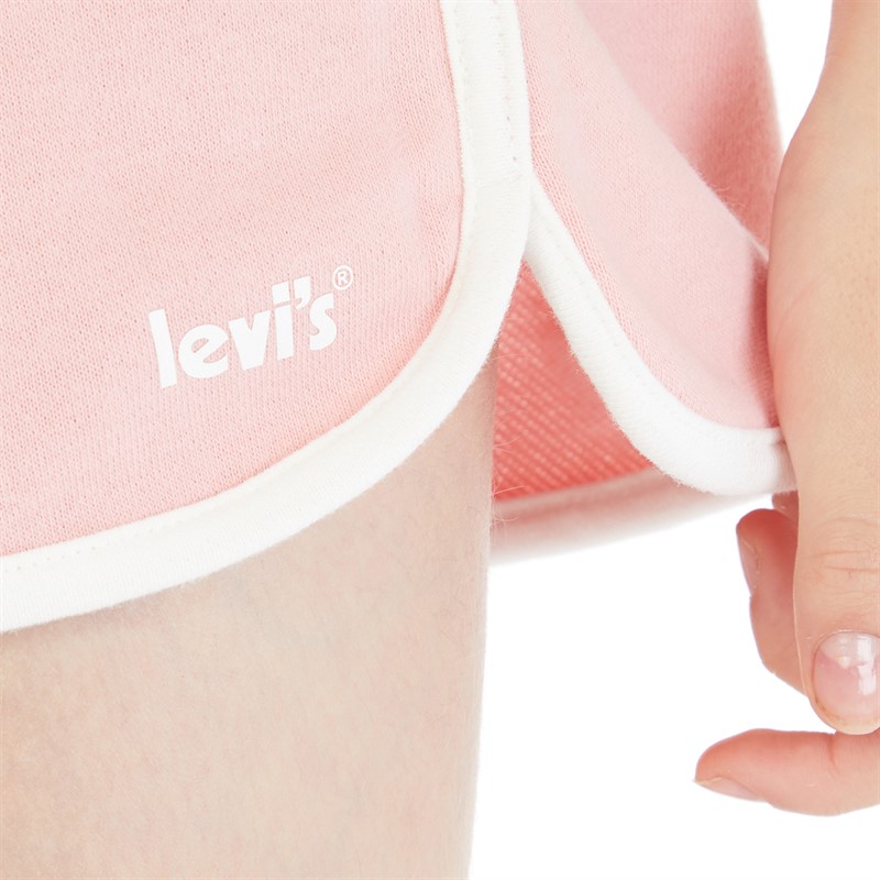 Levi's Girls Dolphin Shorts Pink