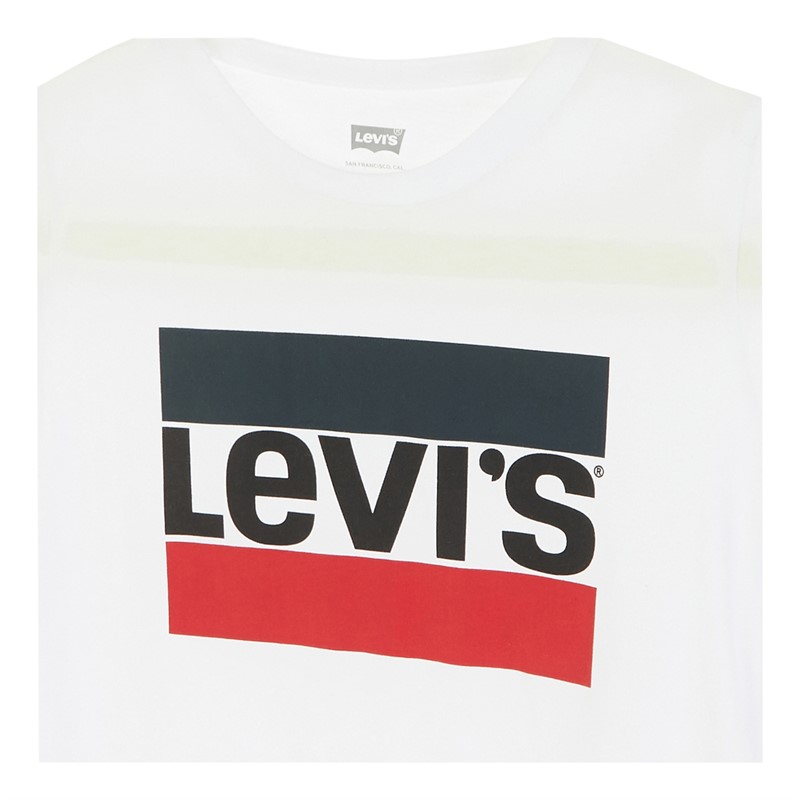 Levi's Girls Sportswear Logo T-Shirt White