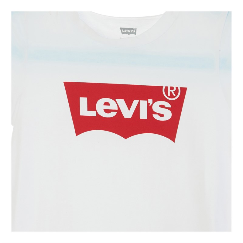 Levi's Piger T-shirt med korte ærmer Batwing Hvid