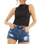 Levi's Womens 501 Original Shorts Broken Midnight