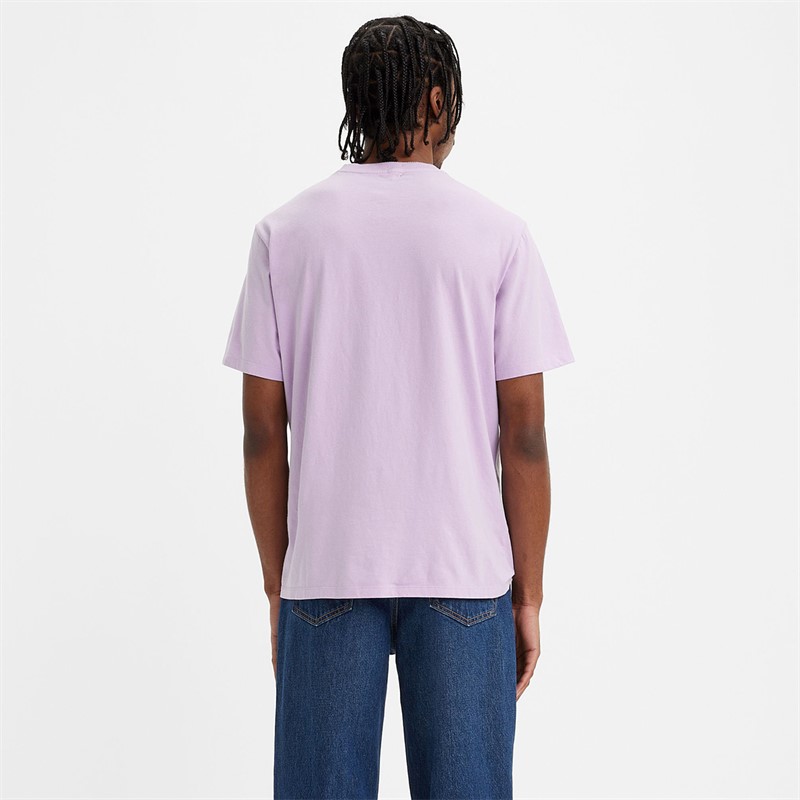 Levi's Herren The Essential T-Shirts Lila