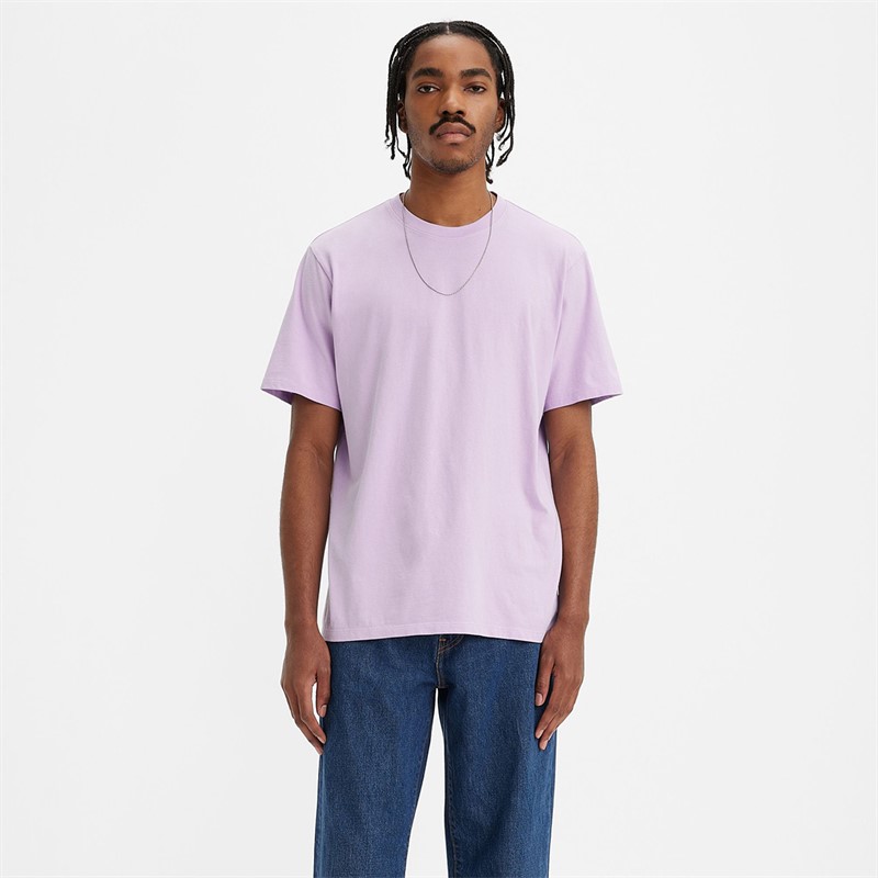 Levi's Herren The Essential T-Shirts Lila