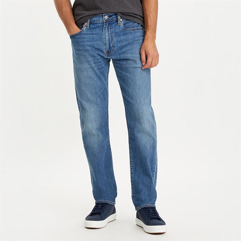 Levi's Herren 502 Jeans in Karotten-Stil Blau