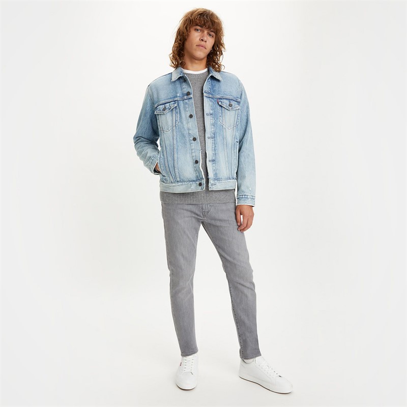 Levi's Herren 512 Jeans in Karotten-Stil Grau