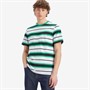 Levi's Herre Lomme T-shirt Delfin Stribet Støvet Aqua