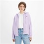 Levi's Sweat-Shirt à Capuche zippé standard Femme Rose