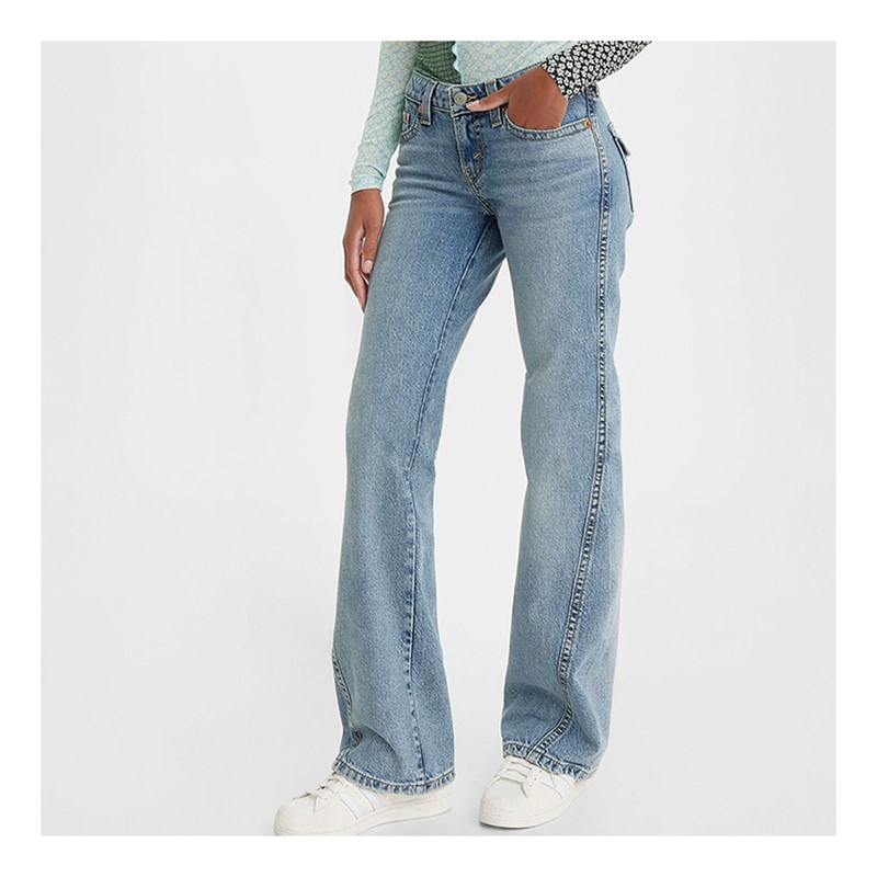 Levi's Dame Noughs Bootcut Jeans Blå