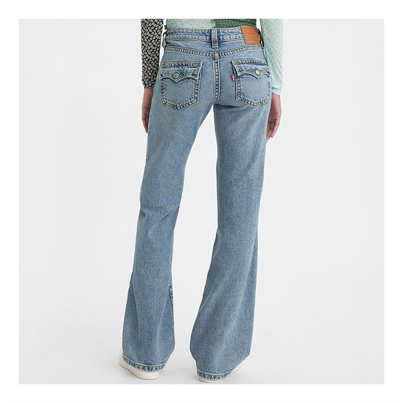 Levi's Dame Noughs Bootcut Jeans Blå