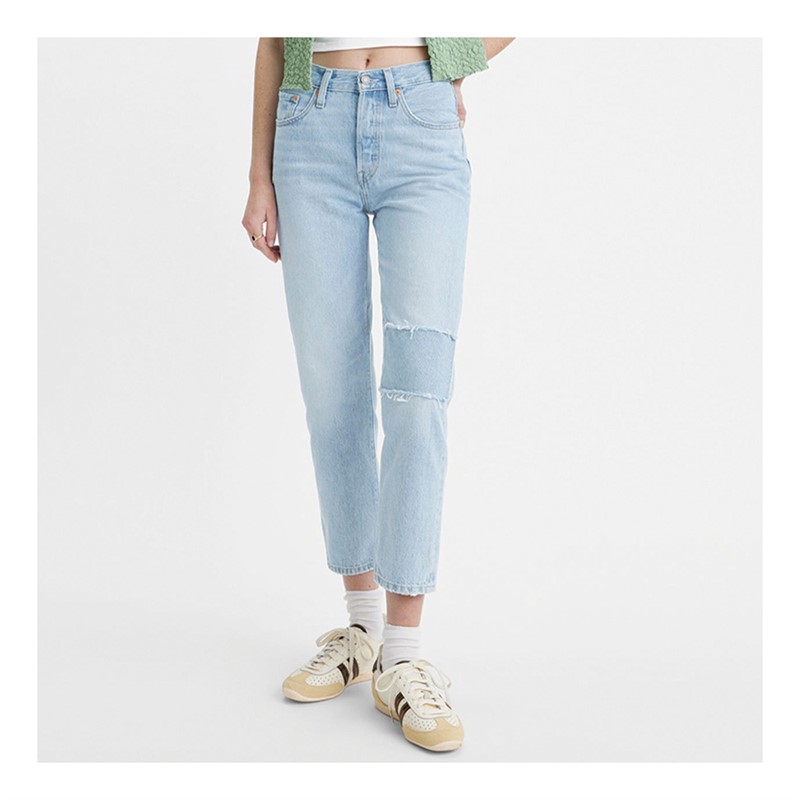 Levi's Damen 501 Cropped Jeans Cheer Camp