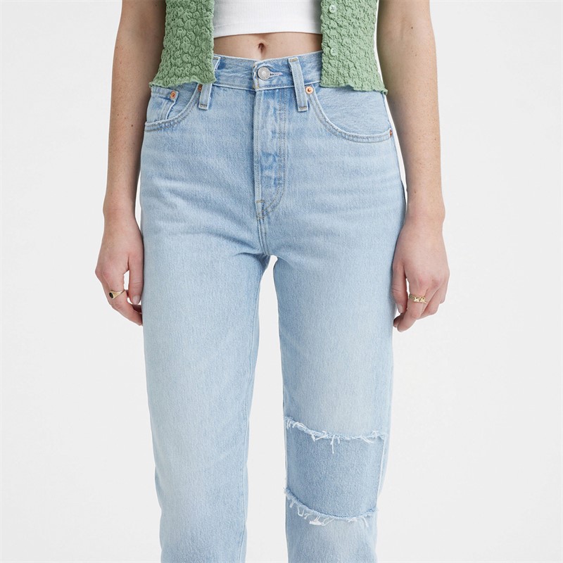 Levi's Damen 501 Cropped Jeans Cheer Camp