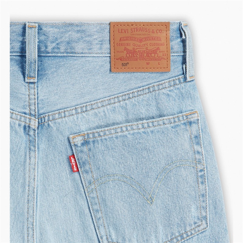 Levi's Damen 501 Cropped Jeans Cheer Camp