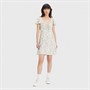 Levi's Kleid Skylar mit Flatterärmeln Zinzi Floral Grau