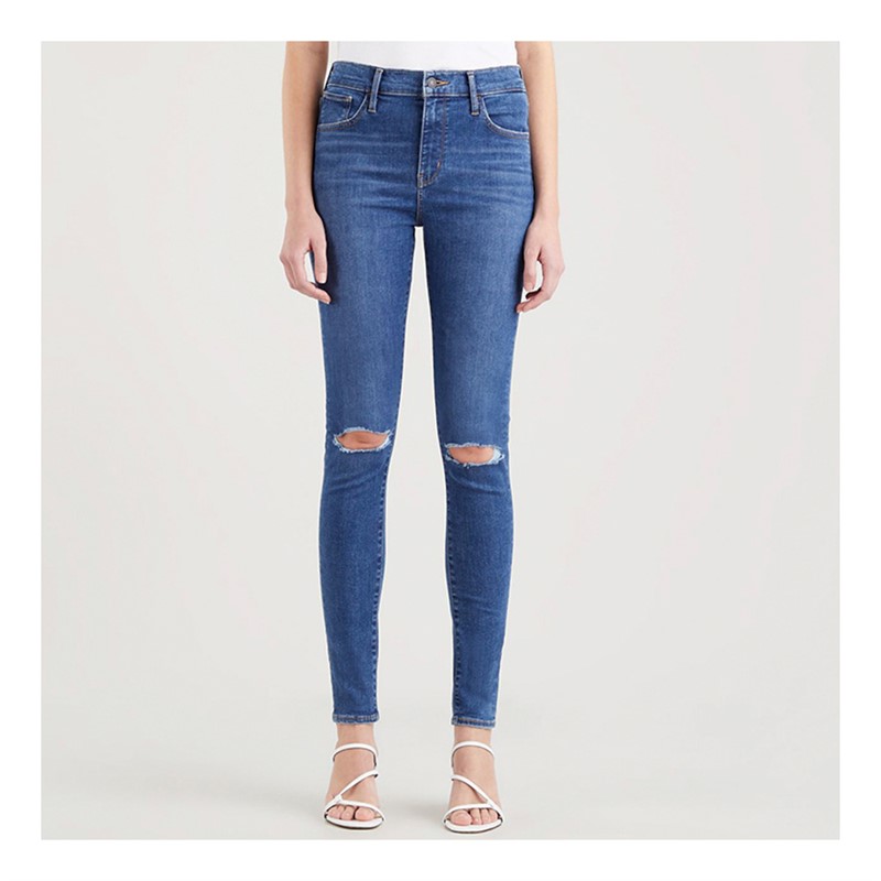 Levi's Damen 720 High Rise Super Skinny Jeans Echo Airwave