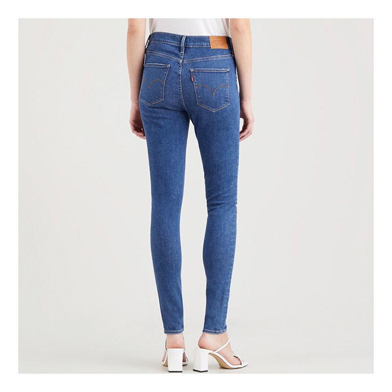 Levi's Damen 720 High Rise Super Skinny Jeans Echo Airwave