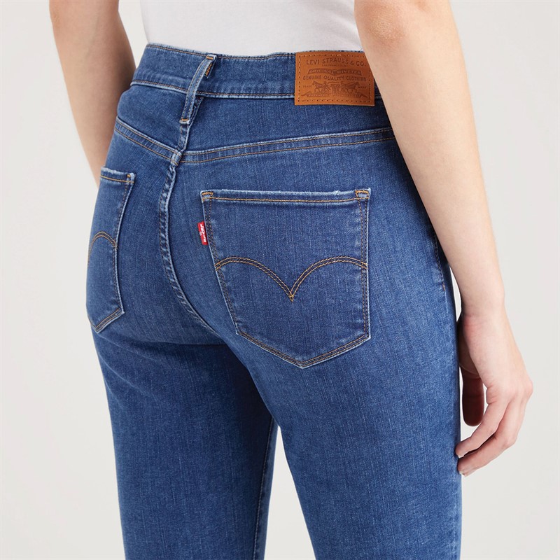 Levi's Damen 720 High Rise Super Skinny Jeans Echo Airwave