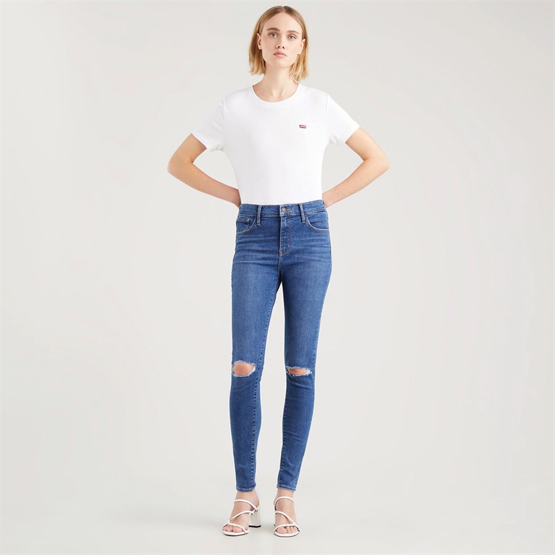 Levi's Damen 720 High Rise Super Skinny Jeans Echo Airwave