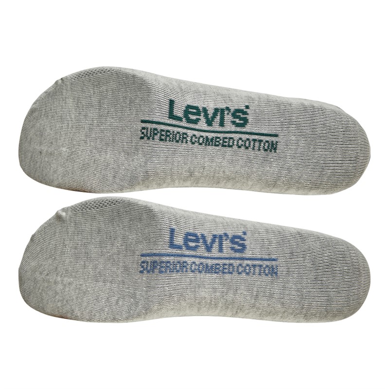 Levi's Mens Logo Short Cut Two Pack Socks Green/Blue