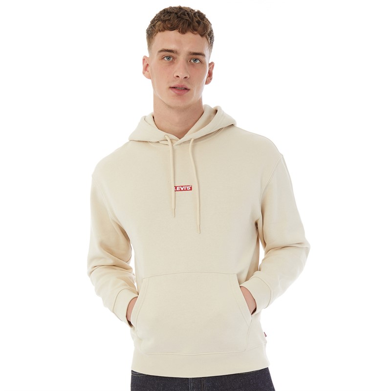 Levi's Mens Baby Tab Hoodie Fog