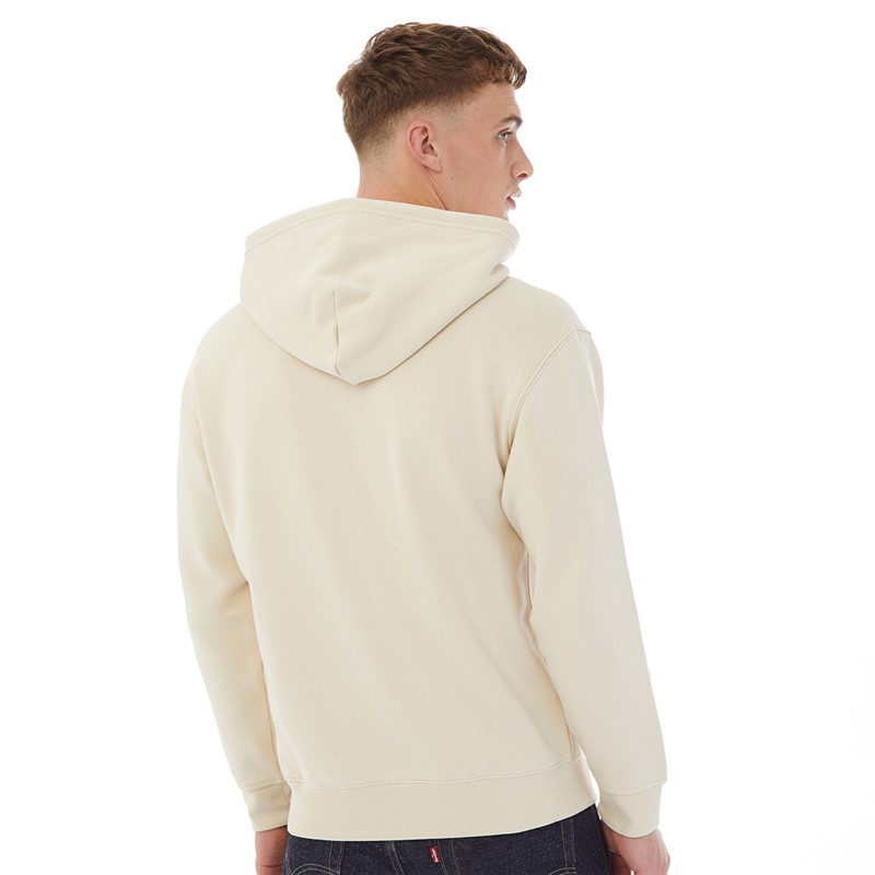 Levi's Mens Baby Tab Hoodie Fog