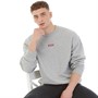 Levi's Mens Baby Tab Sweatshirt Mid Tone Grey Heather