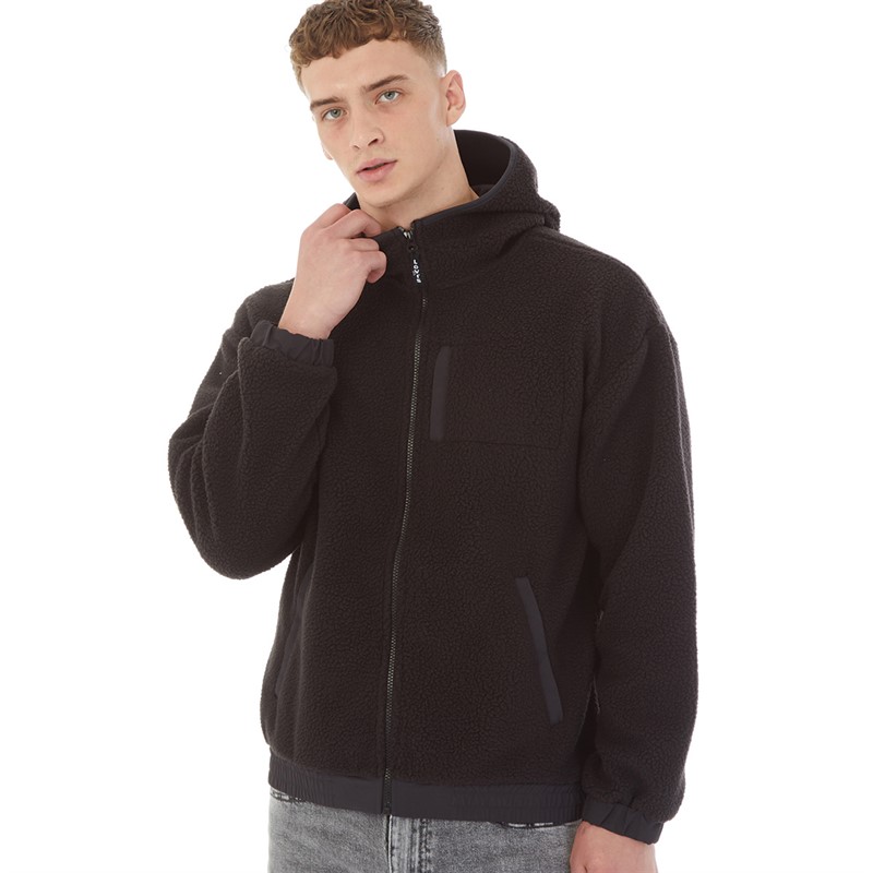 Levi's Mens Pop Sherpa Hoodie Meteorite