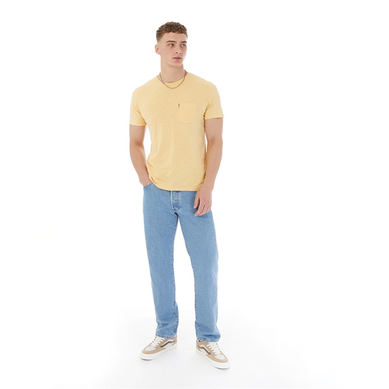 Levi's Mens Pocket T-Shirt Sahara Sun