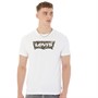 Levi's Mens Graphic T-Shirt Batwing Floral Fill White