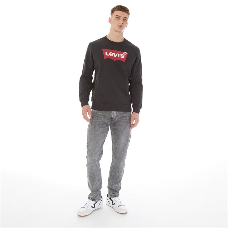 Levi's sweatshirt jet black sale