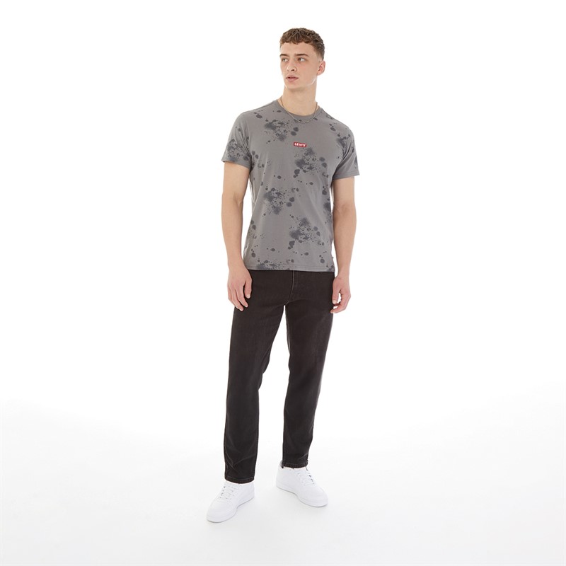 Levi's Mens Relaxed Babytab T-Shirt Splatter Paint Monogray