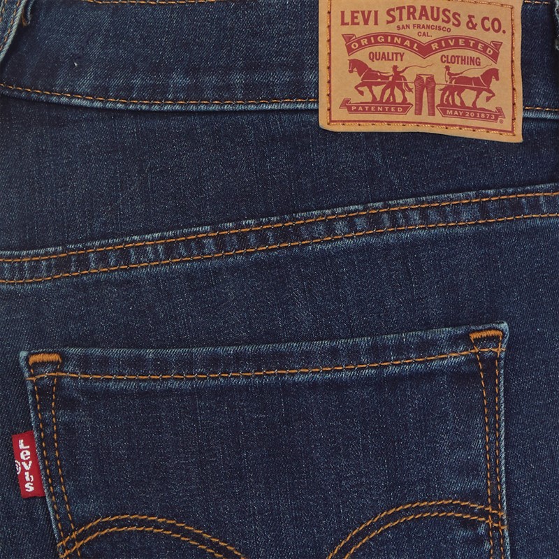 Levi's Womens 312 Shaping Slim Jeans Cool Planet Blue