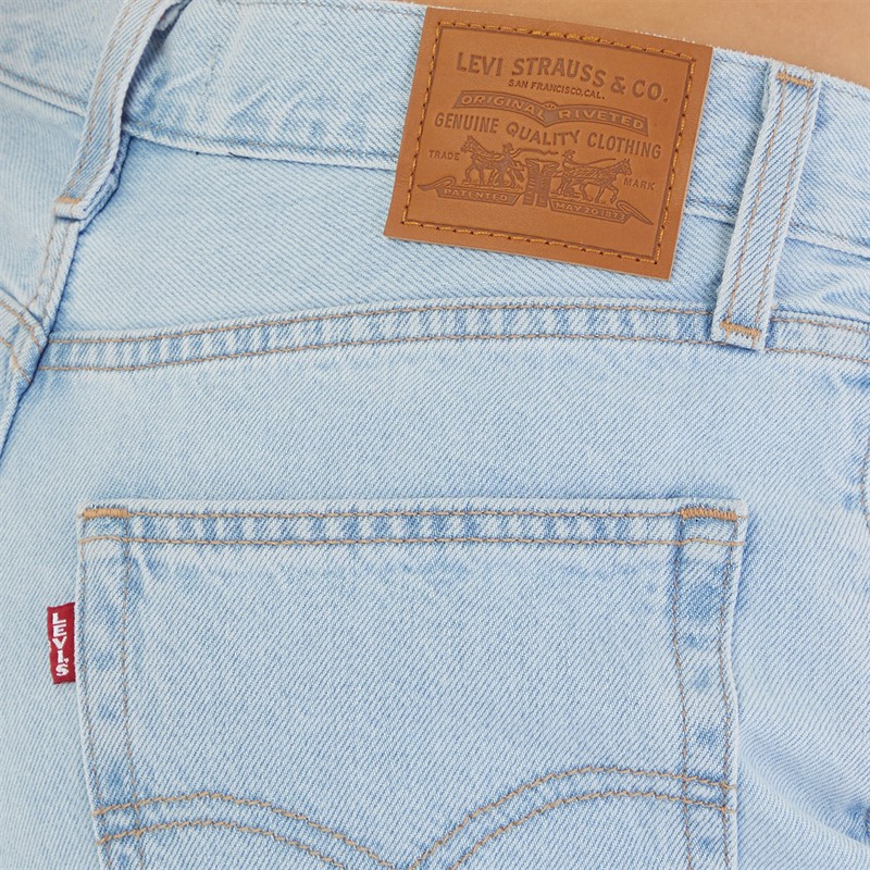 Levi's Womens Baggy Dad Jeans Light Sugar