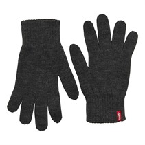 Levi's Mens Ben Touch Screen Gloves Dark Grey