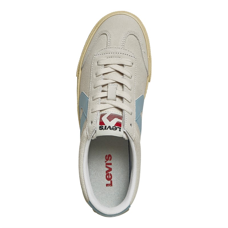 Levi's Womens Sneak Trainers Off White