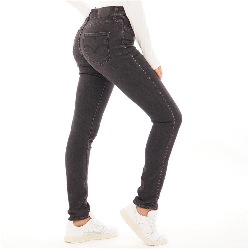 Levi S Dames 311 Shaping Skinny Jeans Zwart