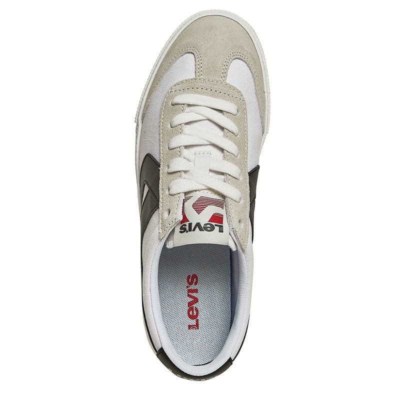 Levi's Mens Sneak Trainers Regular White