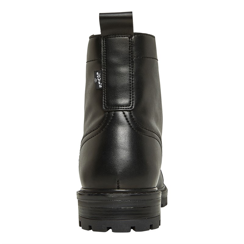 Levi's Mens Sparrow Boots Full Black