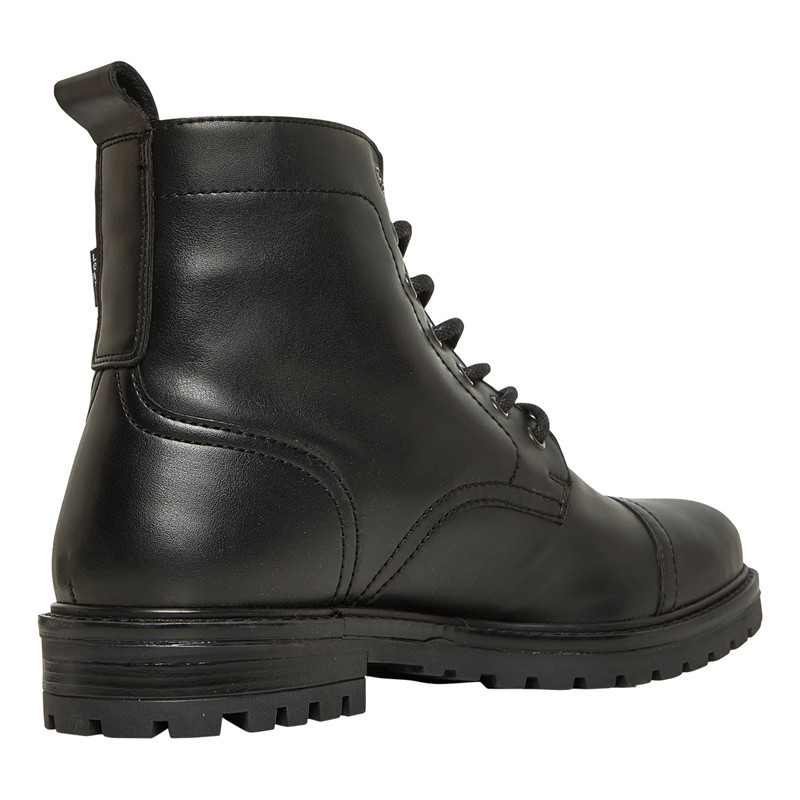 Levi's Mens Sparrow Boots Full Black
