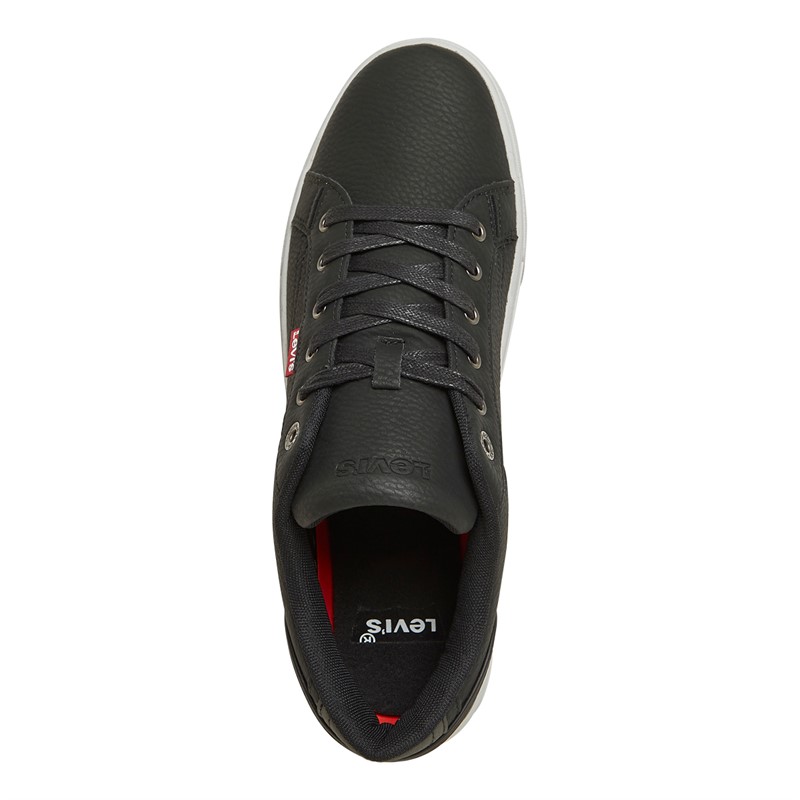 Levi's Mens Courtright Trainers Regular Black