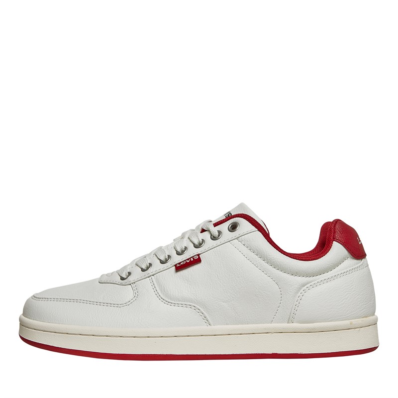 Levi's Mens Reece Trainers Regular White