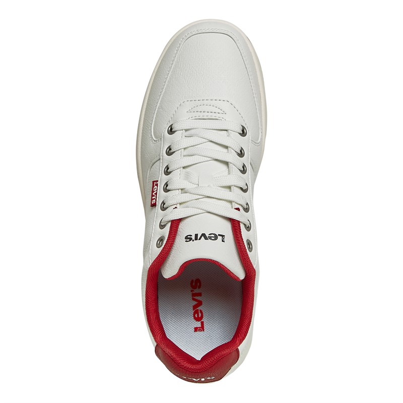 Levi's Mens Reece Trainers Regular White