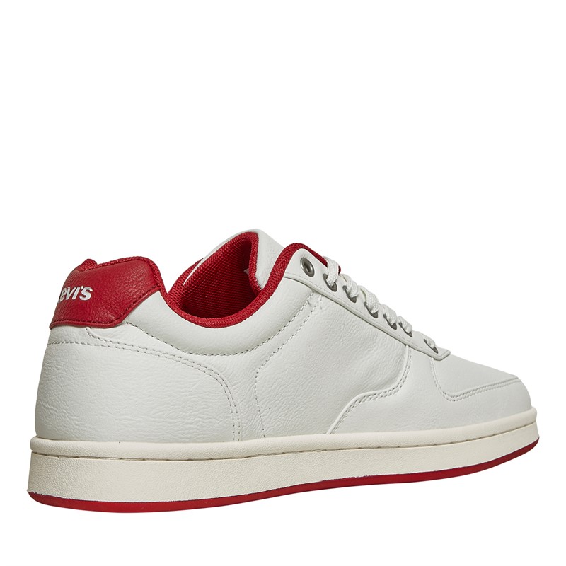 Levi's Mens Reece Trainers Regular White