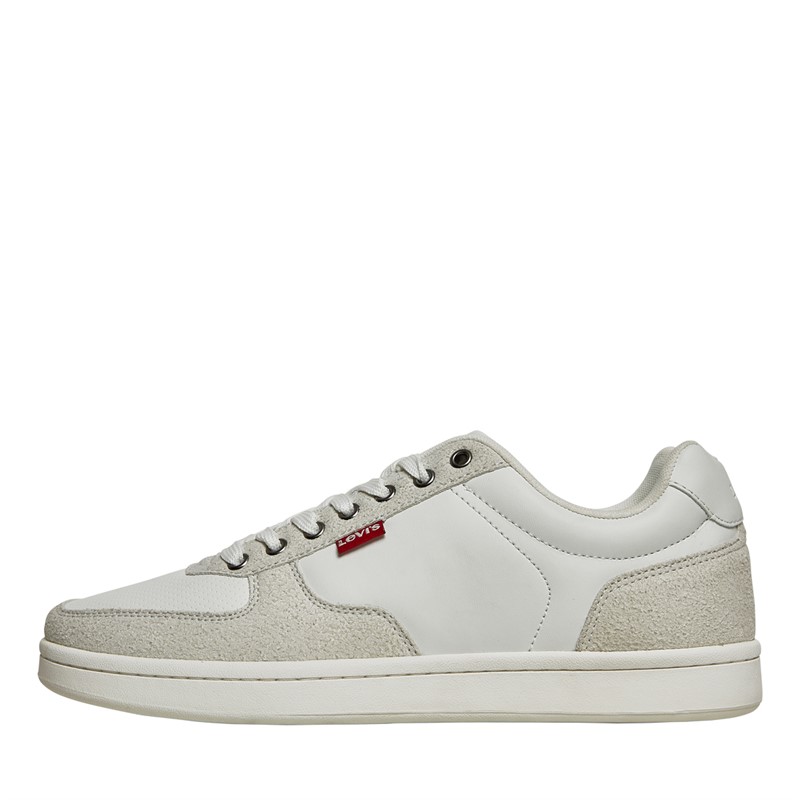 Levi's Mens Reece Trainers Regular White