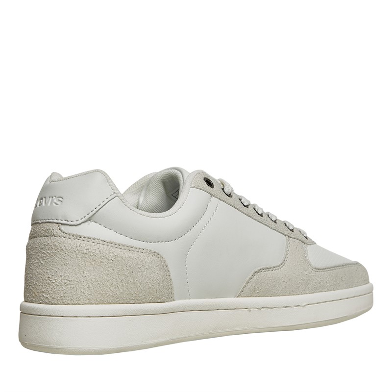 Levi's Mens Reece Trainers Regular White