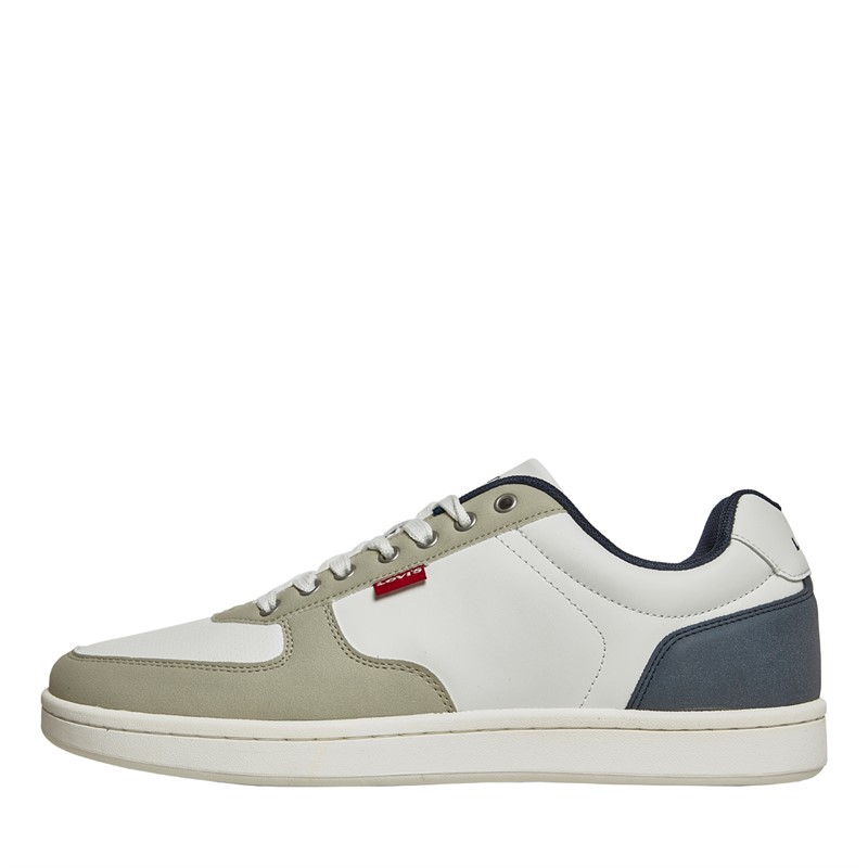 Levi's Mens Reece Trainers Regular White